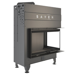 Fireplace insert SAVEN Energy Up 85x50x47R Black (17,0 kW) ECO. Photo 7