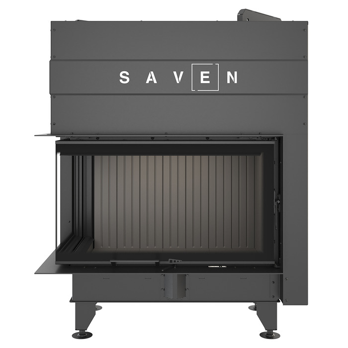 Fireplace insert SAVEN Energy Up 85x50x47L Black (17,0 kW) ECO. Photo 6