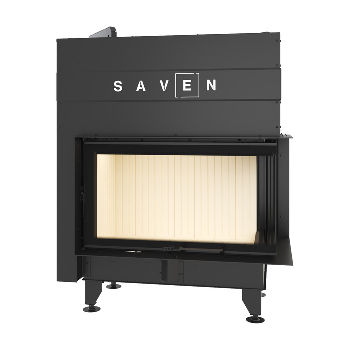 Fireplace insert SAVEN Energy Up 85x50x47R (17,0 kW) ECO. Photo 3D