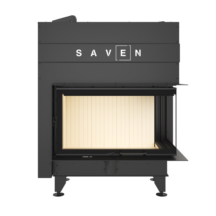 Fireplace insert SAVEN Energy Up 85x50x47R (17,0 kW) ECO. Photo 3D
