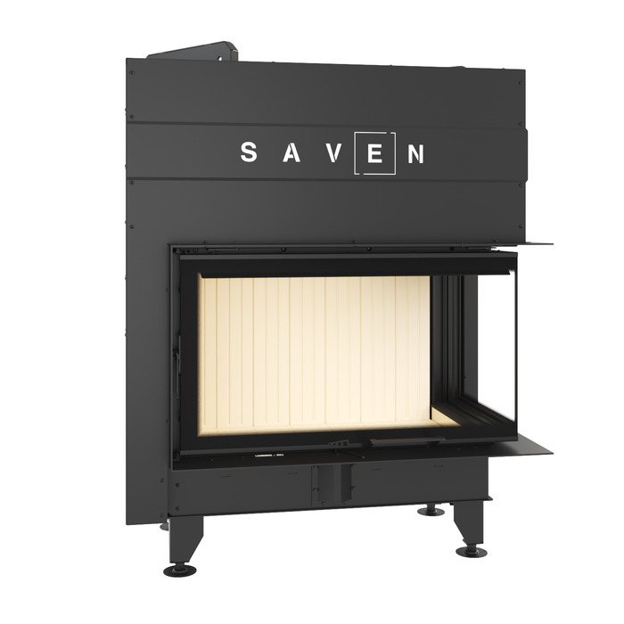 Fireplace insert SAVEN Energy Up 85x50x47R (17,0 kW) ECO. Photo 3D