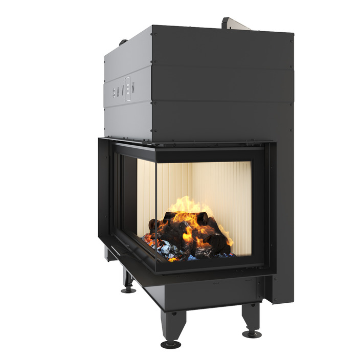 Fireplace insert SAVEN Energy Up 85x50x47R (17,0 kW) ECO. Photo 3D