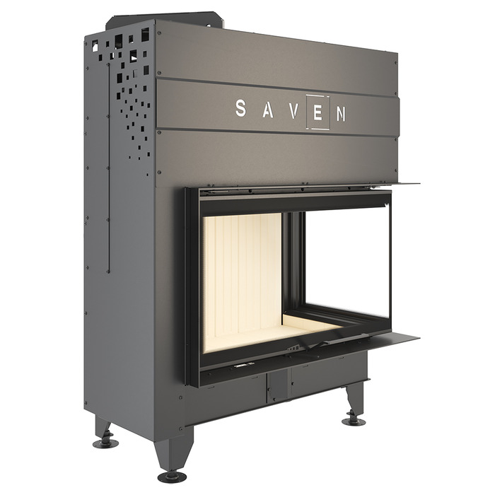 Fireplace insert SAVEN Energy Up 85x50x47R (17,0 kW) ECO. Photo 8