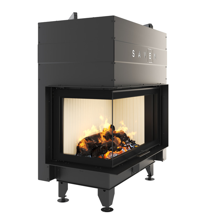 Fireplace insert SAVEN Energy Up 85x50x47L (17,0 kW) ECO. Photo 3D