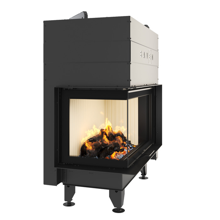 Fireplace insert SAVEN Energy Up 85x50x47L (17,0 kW) ECO. Photo 3D