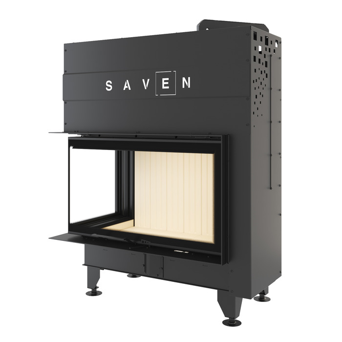Fireplace insert SAVEN Energy Up 85x50x47L (17,0 kW) ECO. Photo 3D