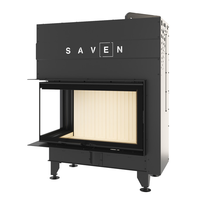 Fireplace insert SAVEN Energy Up 85x50x47L (17,0 kW) ECO. Photo 3D
