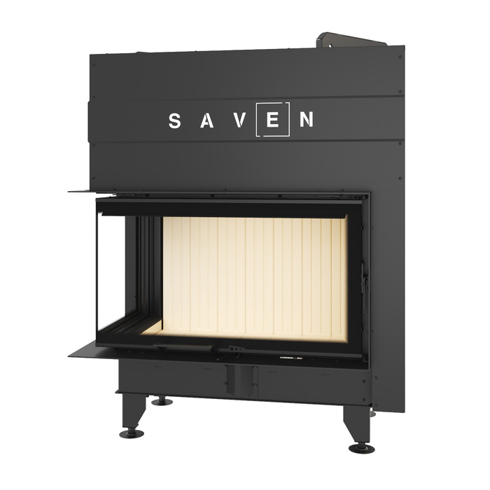 Fireplace insert SAVEN Energy Up 85x50x47L (17,0 kW) ECO. Photo 3D
