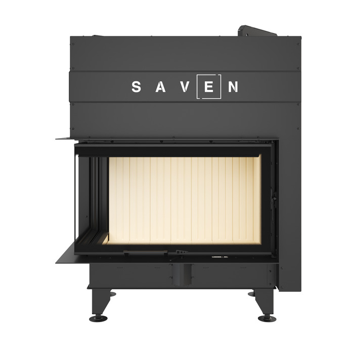 Fireplace insert SAVEN Energy Up 85x50x47L (17,0 kW) ECO. Photo 3D