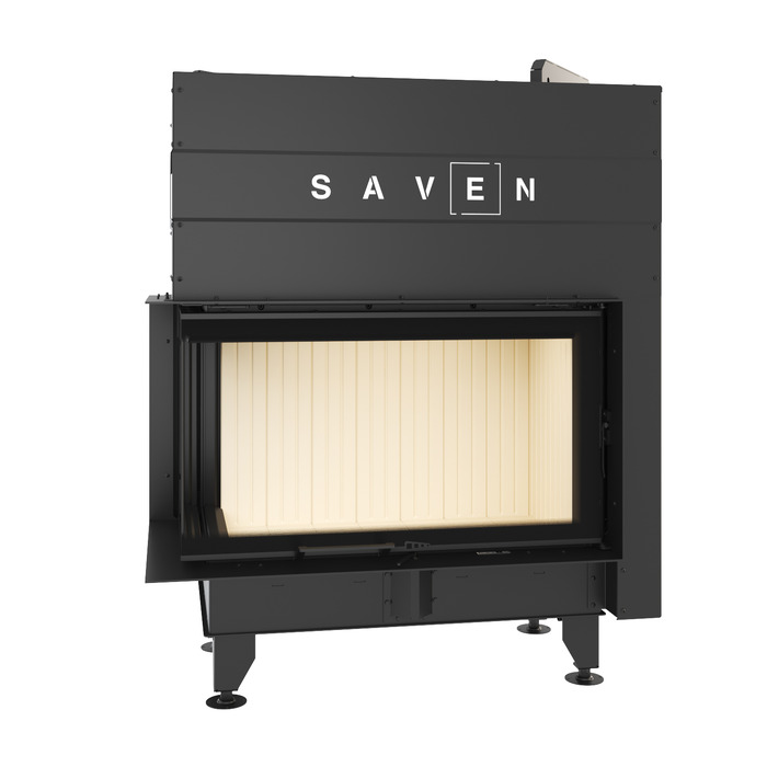 Fireplace insert SAVEN Energy Up 85x50x47L (17,0 kW) ECO. Photo 3D