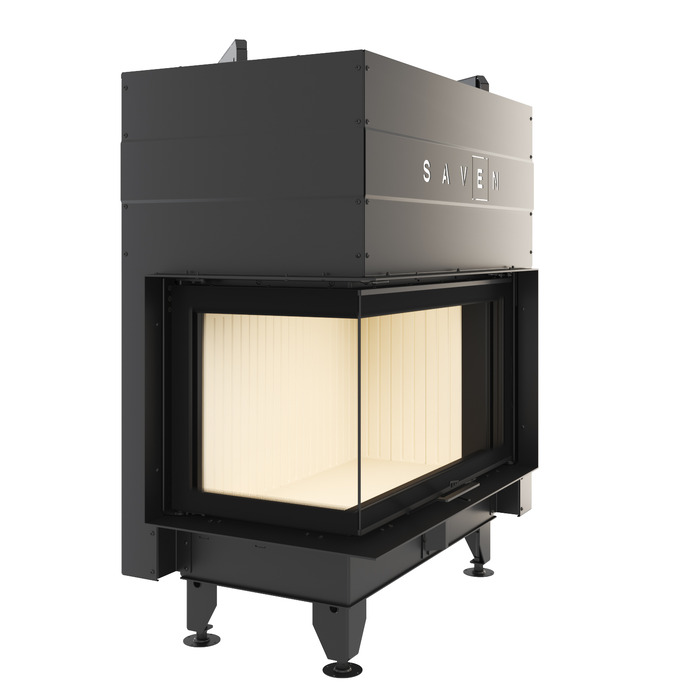 Fireplace insert SAVEN Energy Up 85x50x47L (17,0 kW) ECO. Photo 3D