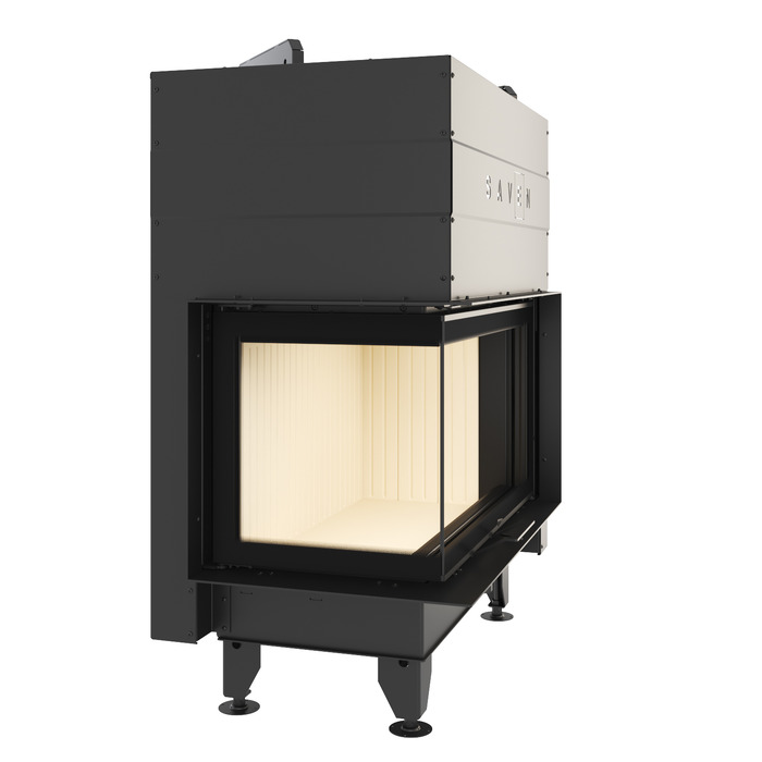 Fireplace insert SAVEN Energy Up 85x50x47L (17,0 kW) ECO. Photo 3D