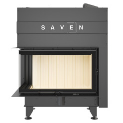 Fireplace insert SAVEN Energy Up 85x50x47L (17,0 kW) ECO. Photo 7