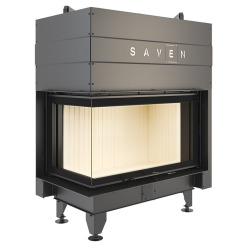 Fireplace insert SAVEN Energy Up 85x50x47L (17,0 kW) ECO. Photo 6