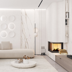 Fireplace insert SAVEN Energy Up 85x50x47L (17,0 kW) ECO. Photo 3