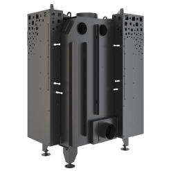 Fireplace insert SAVEN Energy Up 75x50x47L Black (15,1 kW) ECO. Photo 10