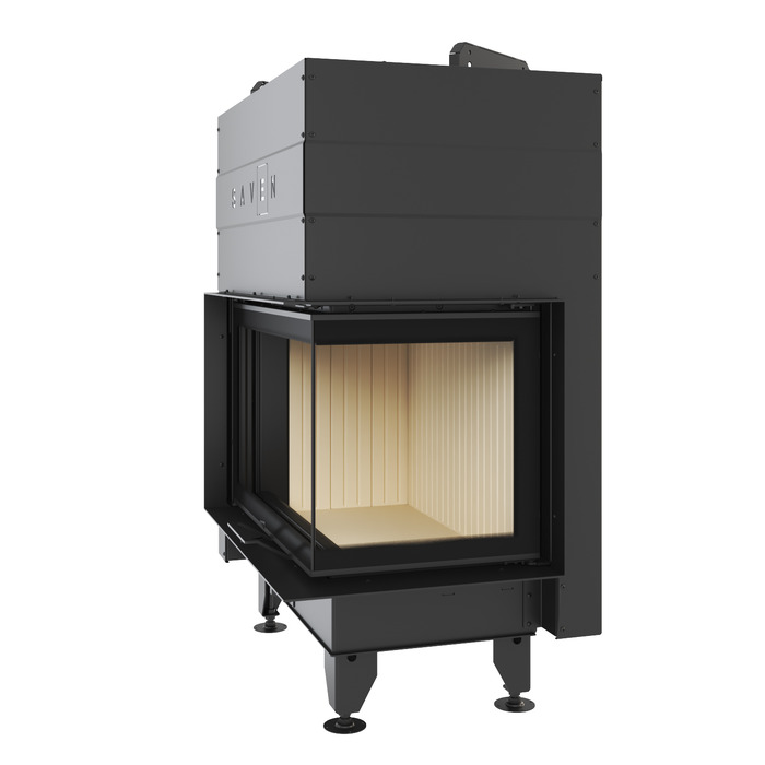 Fireplace insert SAVEN Energy Up 75x50x47R (15,1 kW) ECO. Photo 3D