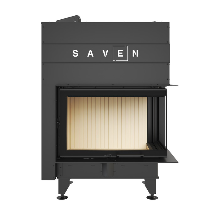 Fireplace insert SAVEN Energy Up 75x50x47R (15,1 kW) ECO. Photo 3D