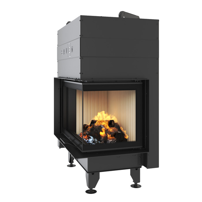 Fireplace insert SAVEN Energy Up 75x50x47R (15,1 kW) ECO. Photo 3D