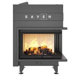 Fireplace insert SAVEN Energy Up 75x50x47R (15,1 kW) ECO. Photo 4