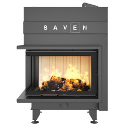 Fireplace insert SAVEN Energy Up 75x50x47L (15,1 kW) ECO. Photo 4
