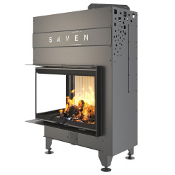 Fireplace insert SAVEN Energy Up 75x50x47L (15,1 kW) ECO. Photo 5