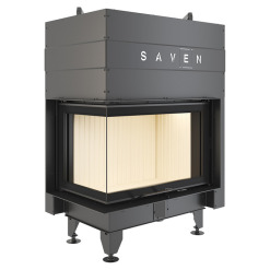 Fireplace insert SAVEN Energy Up 75x50x47L (15,1 kW) ECO. Photo 8