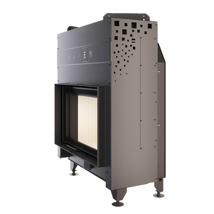 Fireplace insert SAVEN Energy Up 80x50 (17,0 kW) ECO. Photo 3D