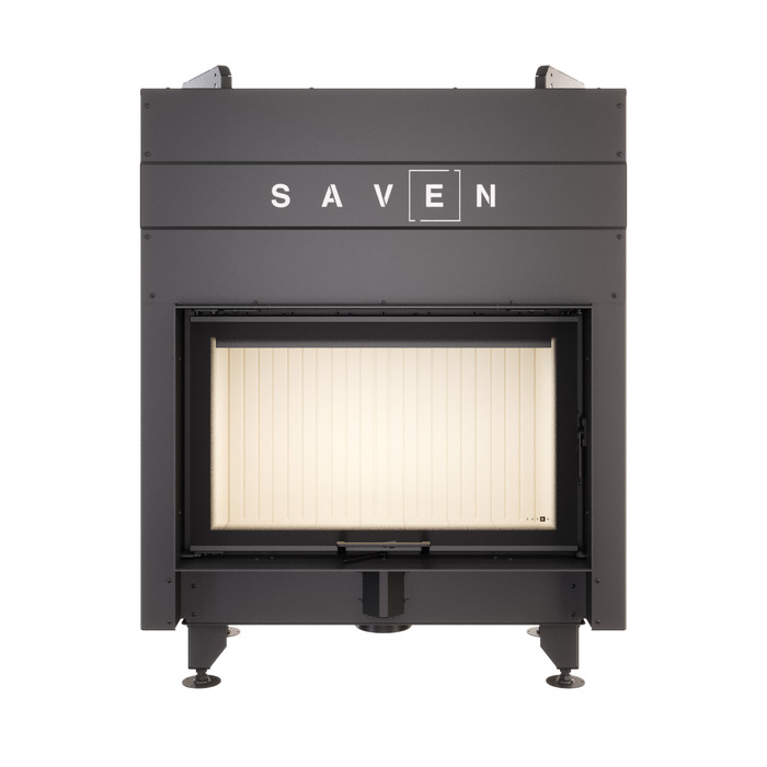 Fireplace insert SAVEN Energy Up 80x50 (17,0 kW) ECO. Photo 3D