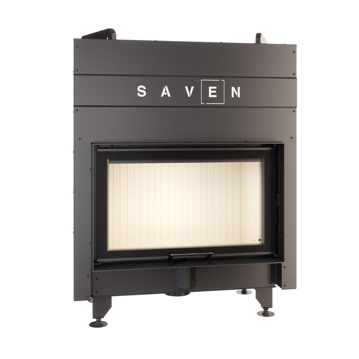 Fireplace insert SAVEN Energy Up 80x50 (17,0 kW) ECO. Photo 3D