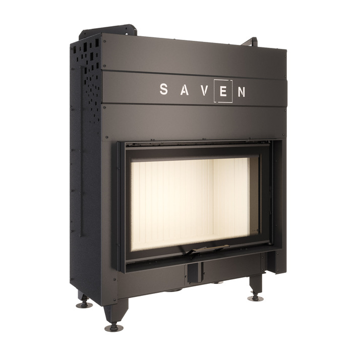 Fireplace insert SAVEN Energy Up 80x50 (17,0 kW) ECO. Photo 3D