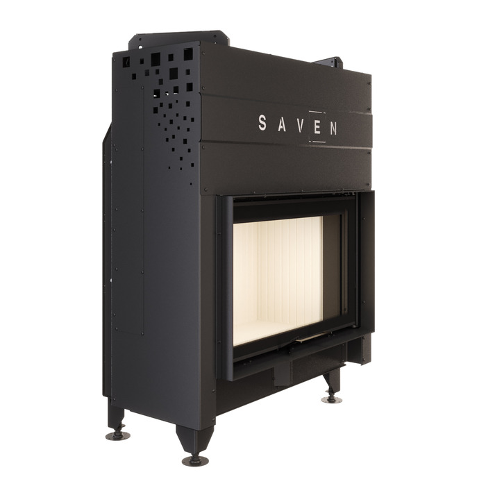 Fireplace insert SAVEN Energy Up 80x50 (17,0 kW) ECO. Photo 3D