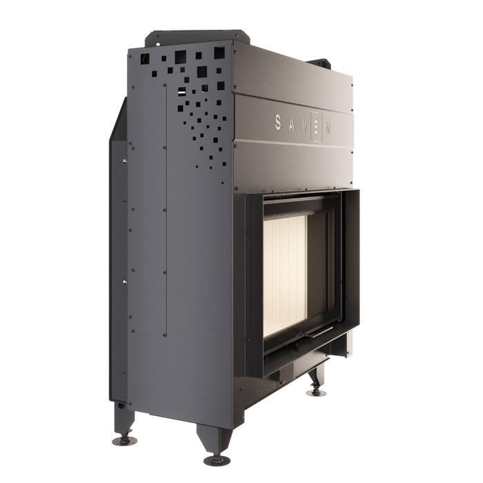 Fireplace insert SAVEN Energy Up 80x50 (17,0 kW) ECO. Photo 3D