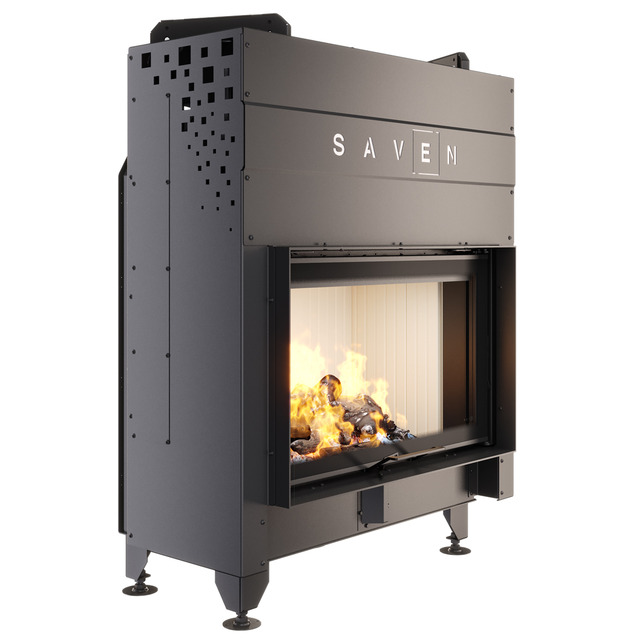 Fireplace insert SAVEN Energy Up 80x50 (17,0 kW) ECO. Photo 4