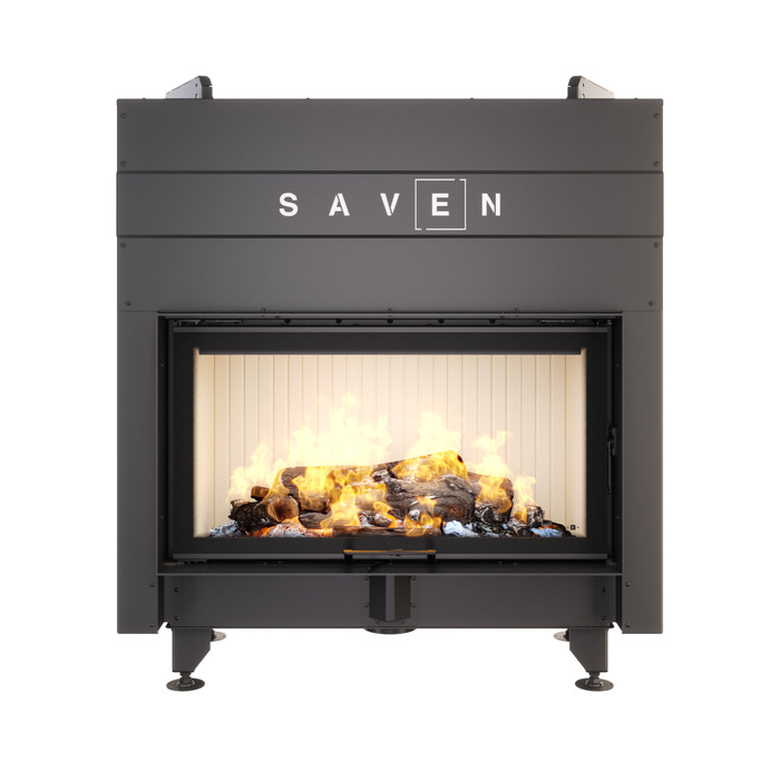 Fireplace insert SAVEN Energy Up 90x50 (19,0 kW) ECO. Photo 3D