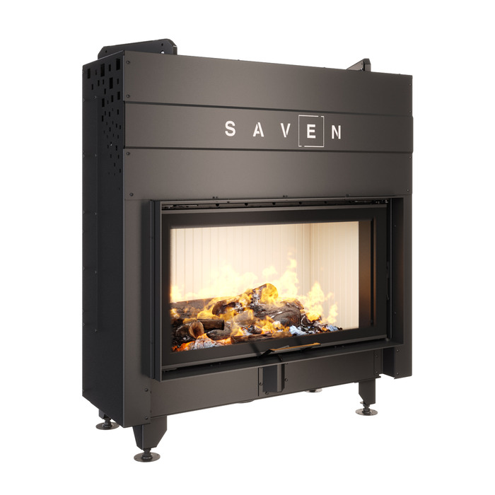 Fireplace insert SAVEN Energy Up 90x50 (19,0 kW) ECO. Photo 3D