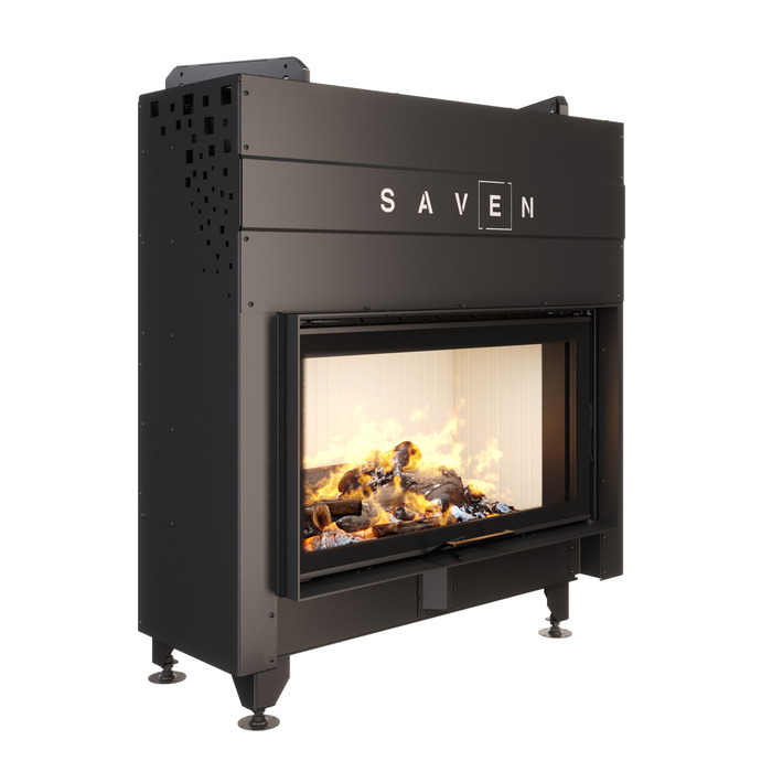 Fireplace insert SAVEN Energy Up 90x50 (19,0 kW) ECO. Photo 3D