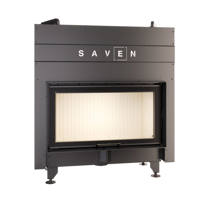 Fireplace insert SAVEN Energy Up 90x50 (19,0 kW) ECO. Photo 3D
