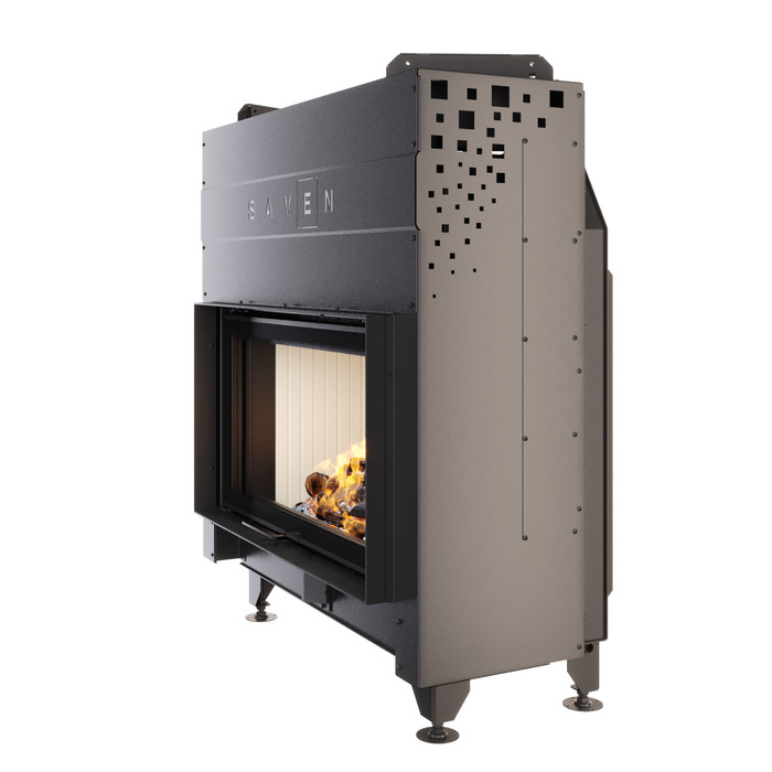 Fireplace insert SAVEN Energy Up 90x50 (19,0 kW) ECO. Photo 3D