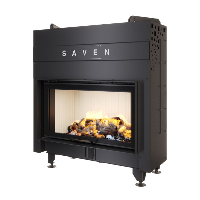 Fireplace insert SAVEN Energy Up 90x50 (19,0 kW) ECO. Photo 3D