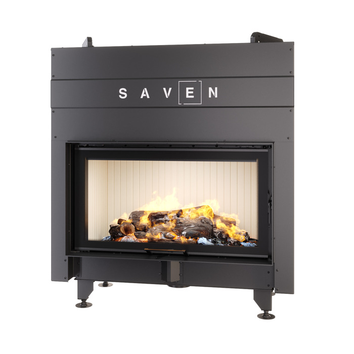 Fireplace insert SAVEN Energy Up 90x50 (19,0 kW) ECO. Photo 3D