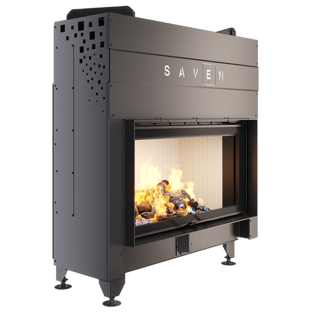 Fireplace insert SAVEN Energy Up 90x50 (19,0 kW) ECO. Photo 5