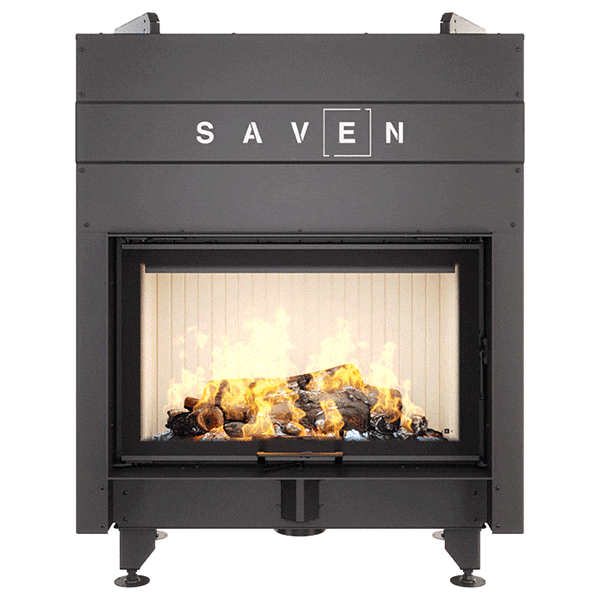 Fireplace insert SAVEN Energy Up 90x50 (19,0 kW) ECO. Photo 2