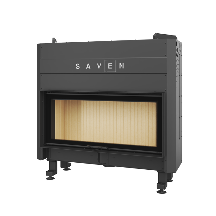 Fireplace insert SAVEN Balance Up 110x50 ECO. Photo 3D