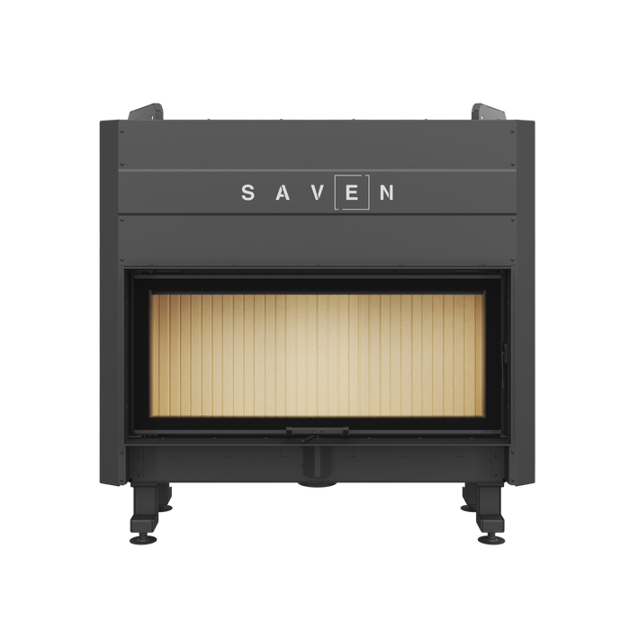 Fireplace insert SAVEN Balance Up 110x50 ECO. Photo 3D