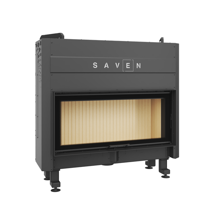 Fireplace insert SAVEN Balance Up 110x50 ECO. Photo 3D
