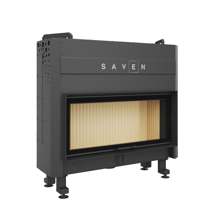 Fireplace insert SAVEN Balance Up 110x50 ECO. Photo 3D