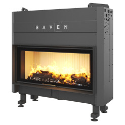 Fireplace insert SAVEN Balance Up 110x50 ECO. Photo 2