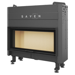 Fireplace insert SAVEN Balance Up 110x50 ECO. Photo 5