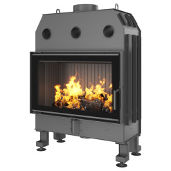 Fireplace insert SAVEN Balance 80x50 Black ECO. Photo 3